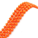 60" 8MM Endless Glass Beads BE2005-OR114