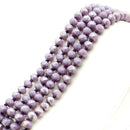 60" 8MM Endless Glass Beads BE2026-PUAB