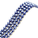 60" 8MM Endless Glass Beads BE2033-BL800