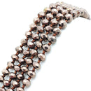 60" 8MM Endless Glass Beads  BE2046-BZ215