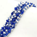 60" 8MM Endless Glass Beads  BE2047-BL399