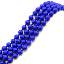 60" 8MM Endless Glass Round Beads BE2057-BL527