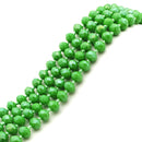 60" 8MM Endless Glass Beads BE2059-GR900AB