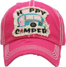 Happy Camper Design Western Accent Wholesale Vintage Caps c2007g
