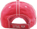 Softball Mom Design Western Accent Wholesale Vintage Caps C2001p