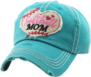 Softball Mom Design Western Accent Wholesale Vintage Caps C2001p