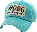 Hash Tage Dog Mama Western Accent Wholesale Vintage Caps c2022p