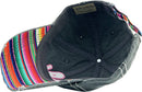 Cactus w Serape Design Western Accent Wholesale Vintage Caps C2032G