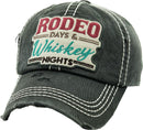Rodeo Days Design Western Accent Wholesale Vintage Caps C2001p