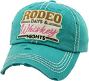 Rodeo Days Design Western Accent Wholesale Vintage Caps C2001p