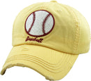 Baseball Design Accent Western Accent Wholesale Vintage Caps C2051t