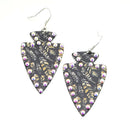 Arrow Head W/ Crystal Earrings E2025