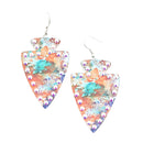 Arrow Head W/ Crystal Earrings E2026