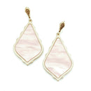 Acetate Accent Post Earrings E2095