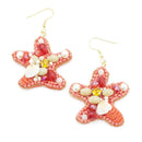 Star Fish Accent Earrings E2126