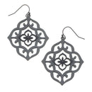 Filigree Design Accent Earring E2204