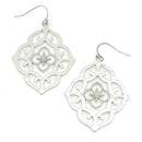 Filigree Design Accent Earring E2205