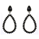 Enamel Coated Tear Drop Shape Post Earrings E2278