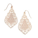 Epoxy w/ Filigree accent Earrings E2390