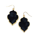 Animal Skin Texture Accent Earrings E2429
