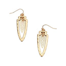 Small Filigree Accent Earrings E2457