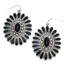 Western Design Accent Metal Earrings E2504