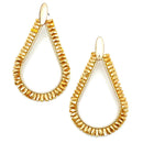 Bead Crystal Accent Post Earrings E2567