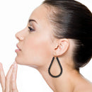 Bead Crystal Accent Post Earrings E2567