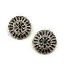 Western Navajo Design Accent Stud Earrings E2597