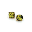 Design Printed Simple Stud Earrings E2604