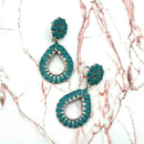 Turquoise Accent Wholesale Western Earrings E2608