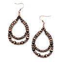 Navajo Bead Accent Western Wholesale Earrings E2724