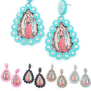 Lady Guadalupe Design Accent Earrings E2240