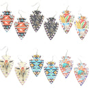 Arrow Head W/ Crystal Earrings E2027