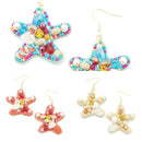 Star Fish Accent Earrings E2125