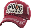 Hash Tage Dog Mama Western Accent Wholesale Vintage Caps c2022p