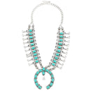 Navajo Squash Blossoms Accent Necklace N3023