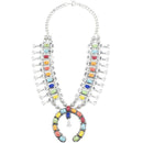 Navajo Squash Blossoms Accent Necklace N3024
