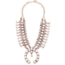 Navajo Squash Blossoms Accent Necklace N3024