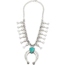 Navajo Squash Blossoms Accent Necklace N3026