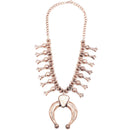 Navajo Squash Blossoms Accent Necklace N3028