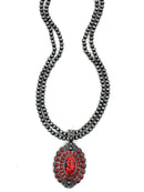 Navajo Pendant w/ Bead Accent Wholesale Western Necklace  N3048