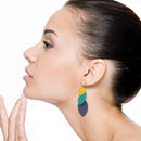 Leather Drop Wholesale Earrings E2641