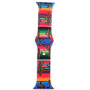 Serape w/ Leopard Cactus Accent  Apple Watch band 38mm to 40mm W1008