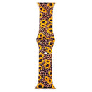 Leopard Sun Flower Accent Apple Wholesale Watch band 38mm to 40mm W1011