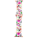Floral Design Accent Apple Wholesale Watch band 42mm to 44mm W1051-42