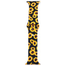 Sun Flower Design Accent Apple Wholesale Watch band 42mm to 44mm W1058-42