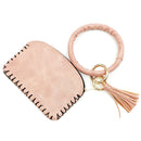 Animal Print Accent Phone Wallets W/ Key Chain W2001