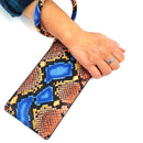 Animal Print Accent Phone Wallets W/ Key Chain W2012