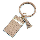 Animal Print Accent Card Wallets W2030